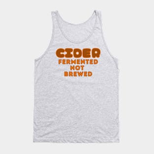 Cider, Fermented, Not Brewed. Pop Russet Style Tank Top